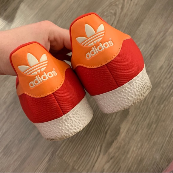Adidas Gazelle Sneakers Red Size 11 - Picture 7 of 7